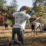 Loyal Unlike A Lot Of You Bastards Dog Men's T-Shirt - DIRTY COWBOY USA - Flyclothing LLC