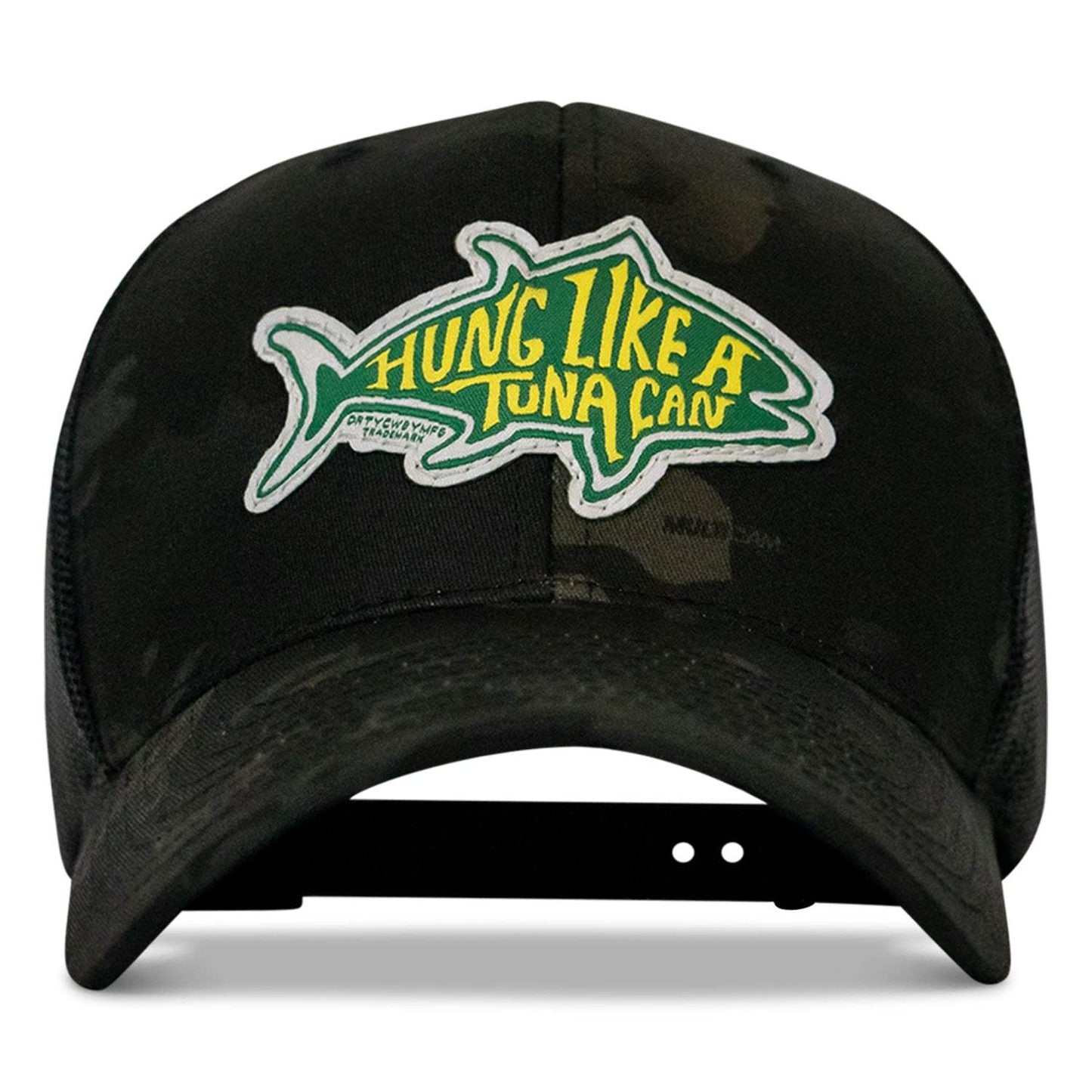 Hung Like A Tuna Can Patch Snapback Hat - DIRTY COWBOY USA - Flyclothing LLC