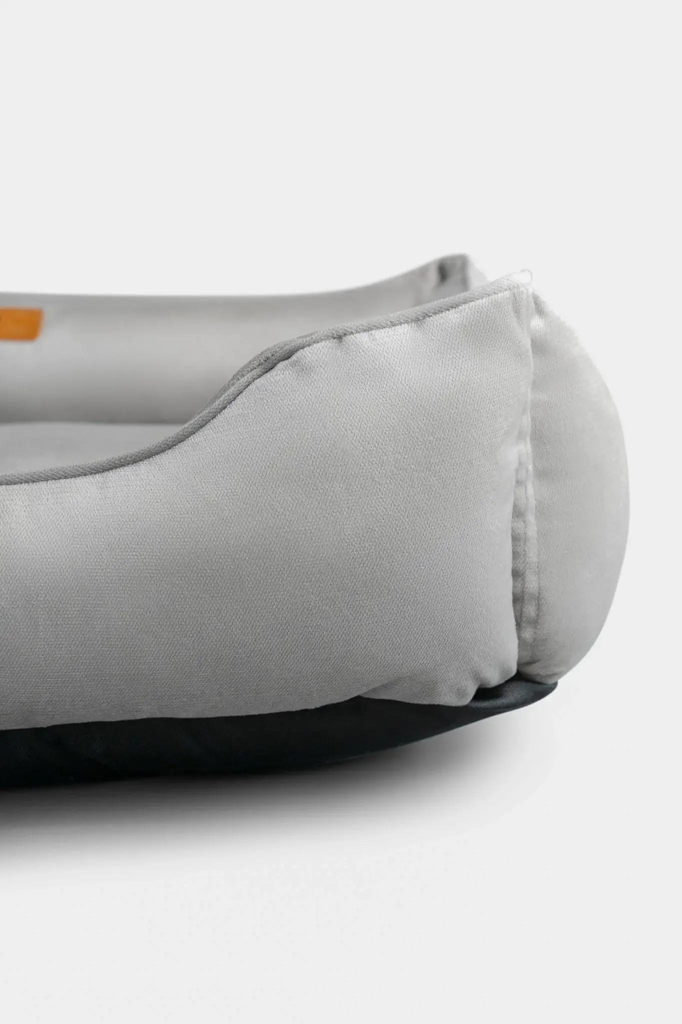 Chester & Lee | Classic Velvet Sleeper Dog Bed Gray - Chester & Lee - Flyclothing LLC