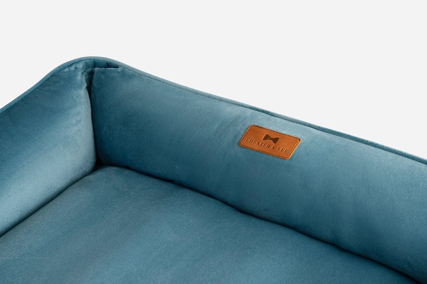 Chester & Lee | Vibrant Velvet Sleeper Dog Bed Tiffany - Chester & Lee - Flyclothing LLC