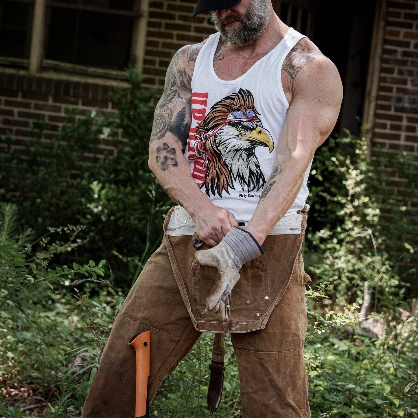 American Eagle Men's Tank Top - DIRTY COWBOY USA - Flyclothing LLC