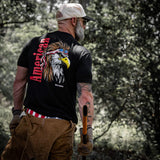 American Eagle Patriotic Men's T-Shirt - DIRTY COWBOY USA - Flyclothing LLC