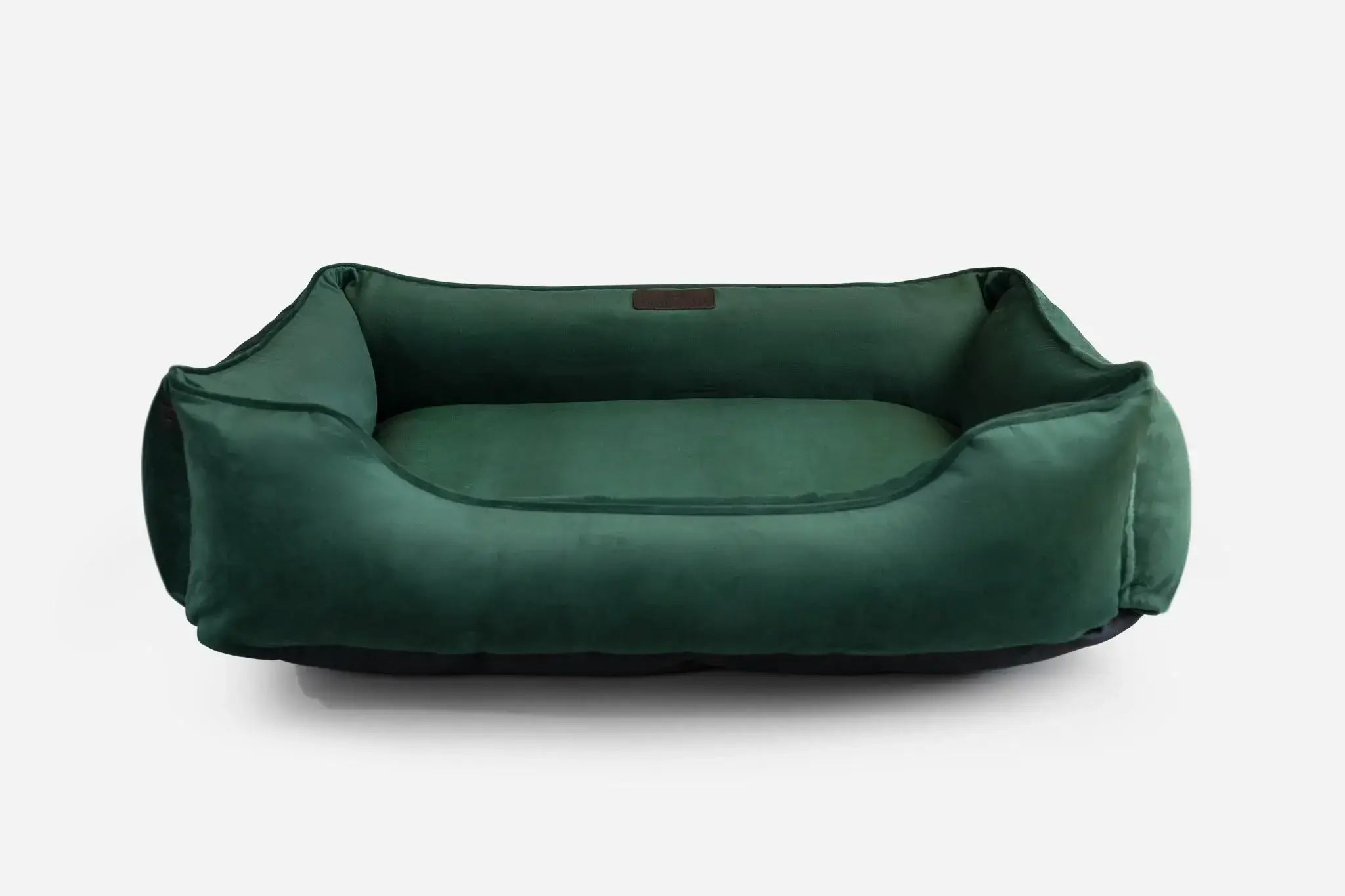 Chester & Lee | Classic Velvet Sleeper Dog Bed Green - Chester & Lee - Flyclothing LLC