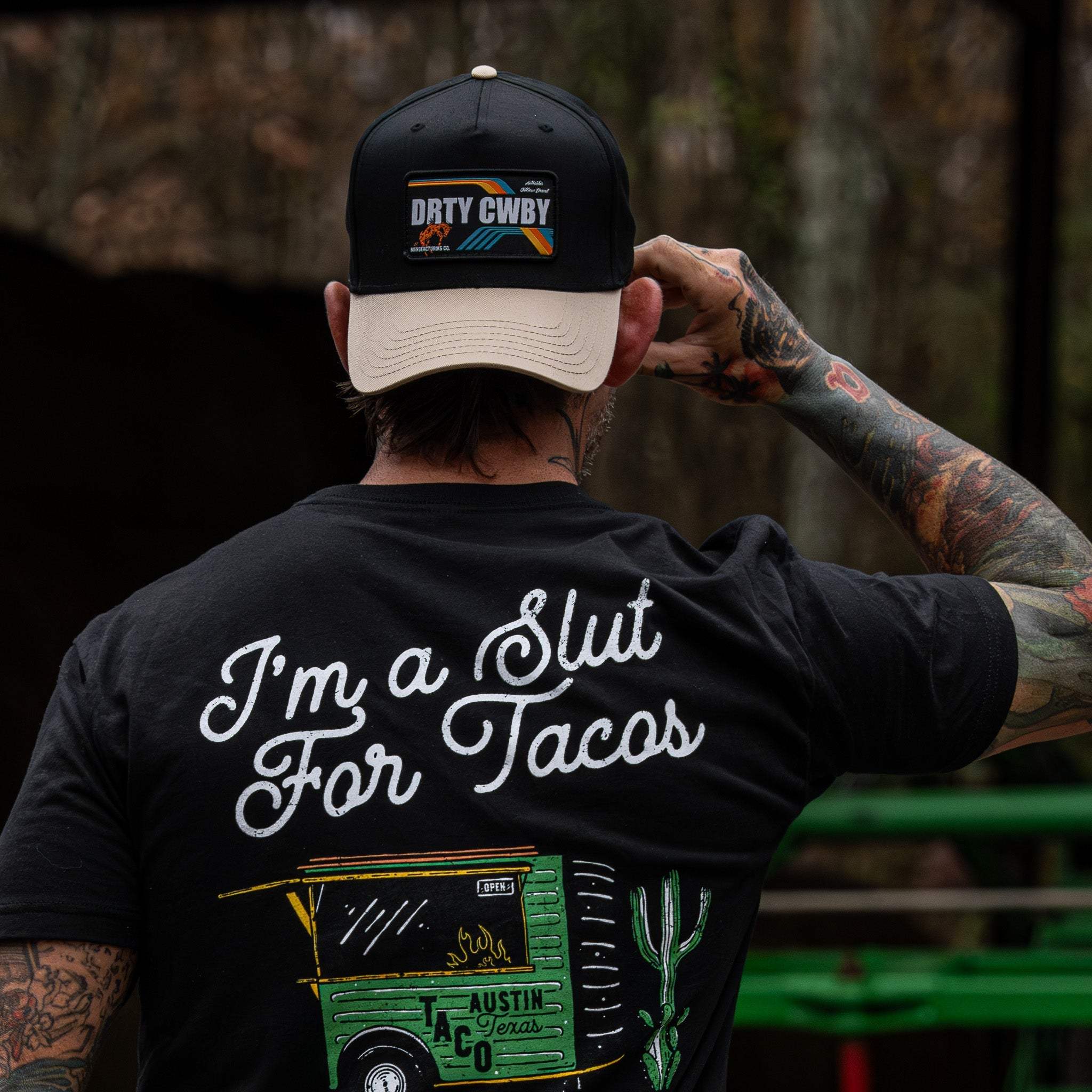 Drty Cwby Bronco Patch 5 Panel Workhorse Snapback - DIRTY COWBOY USA - Flyclothing LLC
