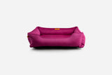 Chester & Lee | Cotton Sleeper Dog Bed Berry Pink - Chester & Lee - Flyclothing LLC
