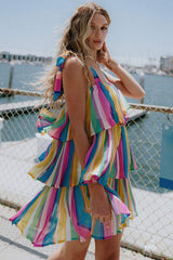 PROPER PARADISE WOVEN MINI DRESS - Flying Tomato - Flyclothing LLC
