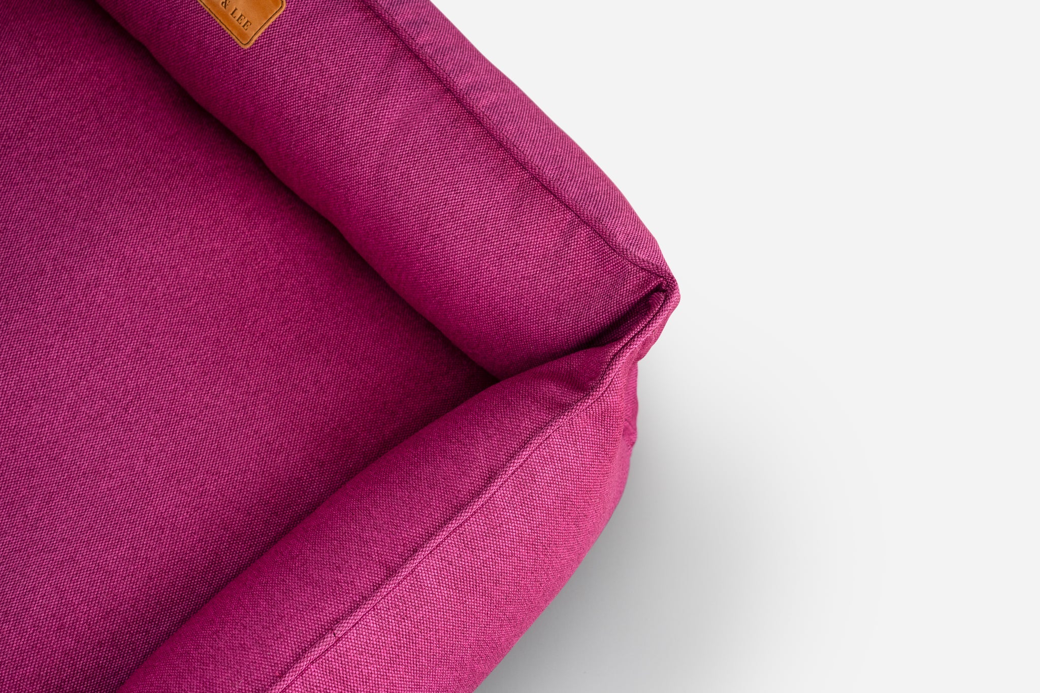 Chester & Lee | Cotton Sleeper Dog Bed Berry Pink - Chester & Lee - Flyclothing LLC