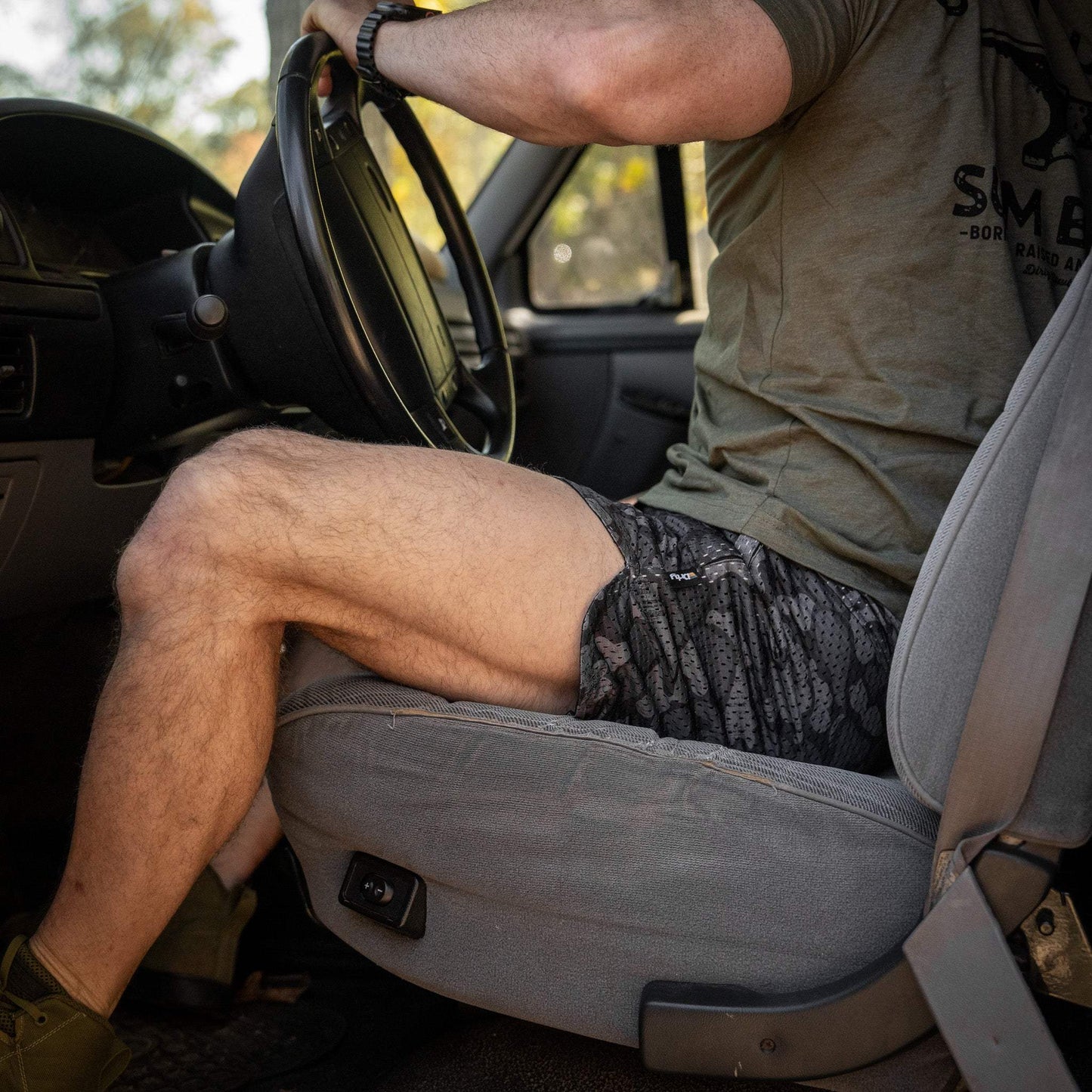 Men’s Double-Layer Mesh Training Shorts — 5" Inseam - DIRTY COWBOY USA - Flyclothing LLC