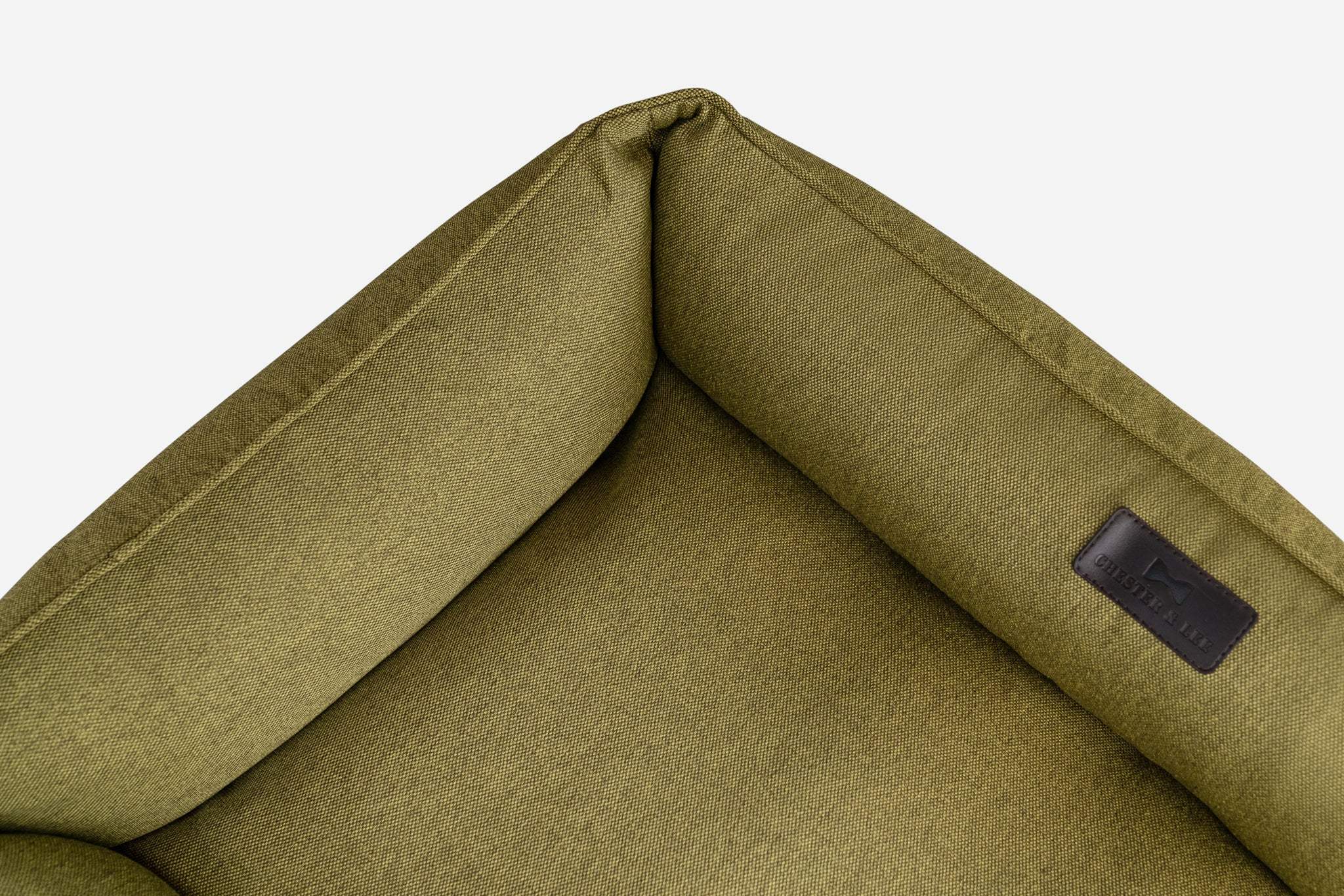 Chester & Lee | Cotton Sleeper Dog Bed Olive - Chester & Lee - Flyclothing LLC