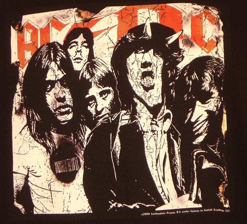 ACDC Ringer T-Shirt - ACDC - Flyclothing LLC