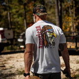 American Eagle Patriotic Men's T-Shirt - DIRTY COWBOY USA - Flyclothing LLC