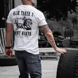 Risk Taker & Mommy Maker Men's T-Shirt - DIRTY COWBOY USA - Flyclothing LLC