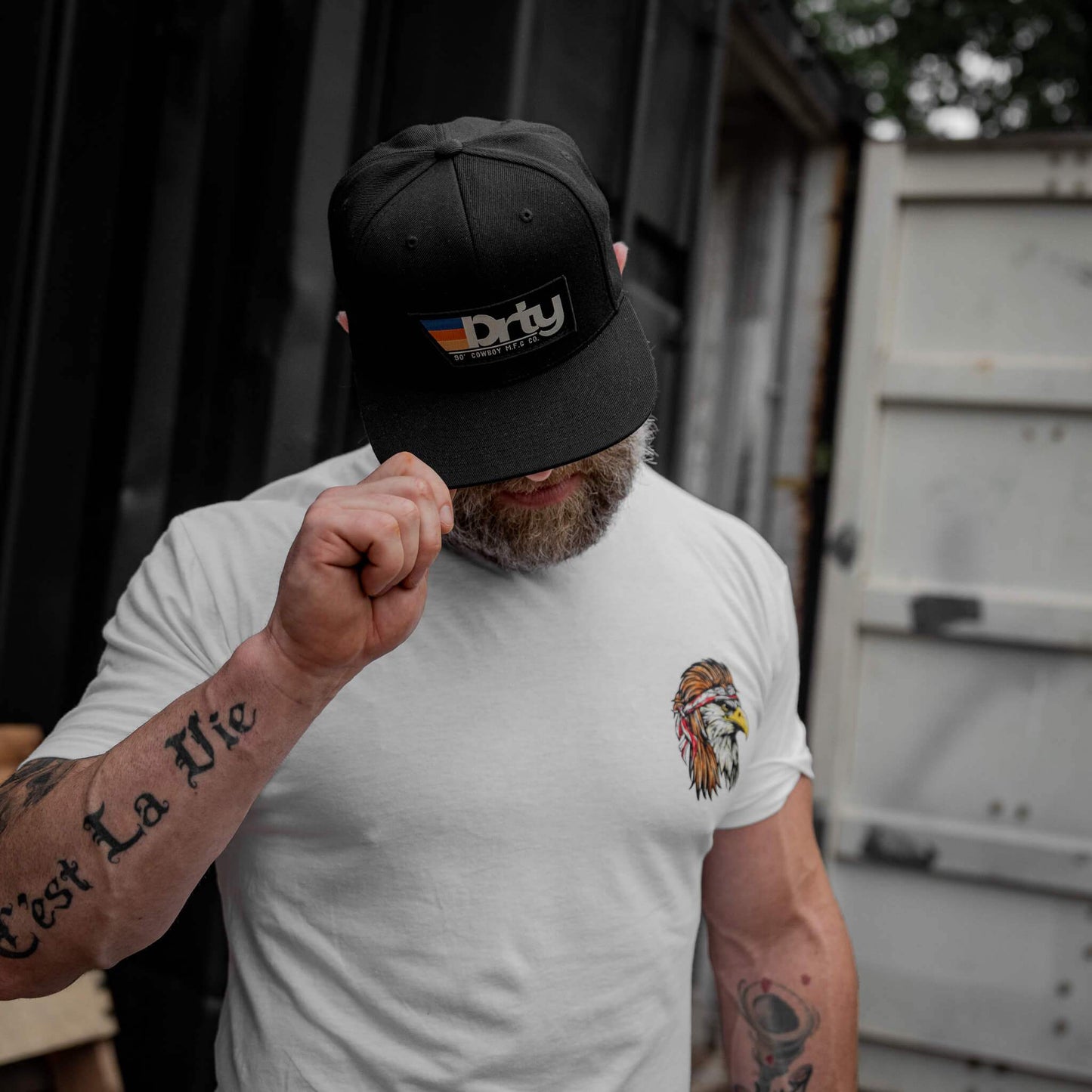 Original DRTY Patch Flatbill Hat - DIRTY COWBOY USA - Flyclothing LLC