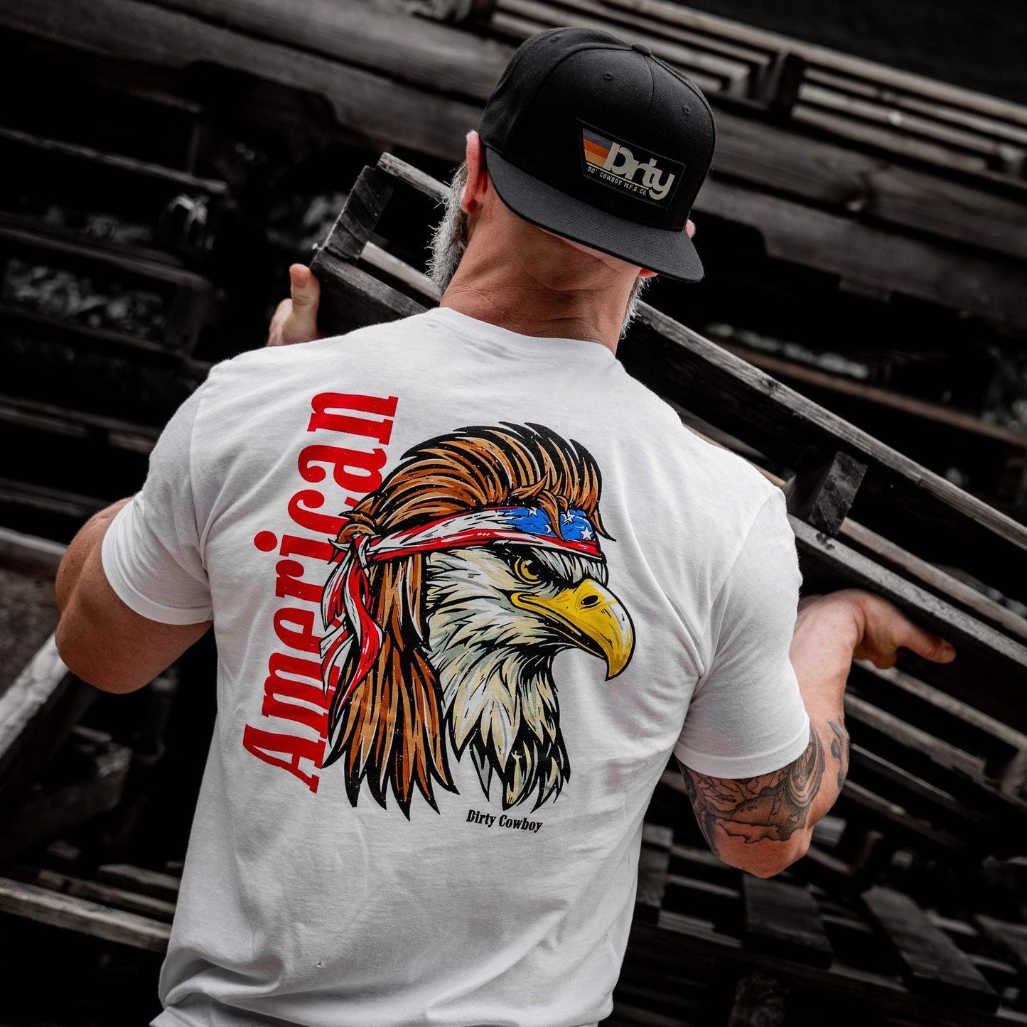 Original DRTY Patch Flatbill Hat - DIRTY COWBOY USA - Flyclothing LLC