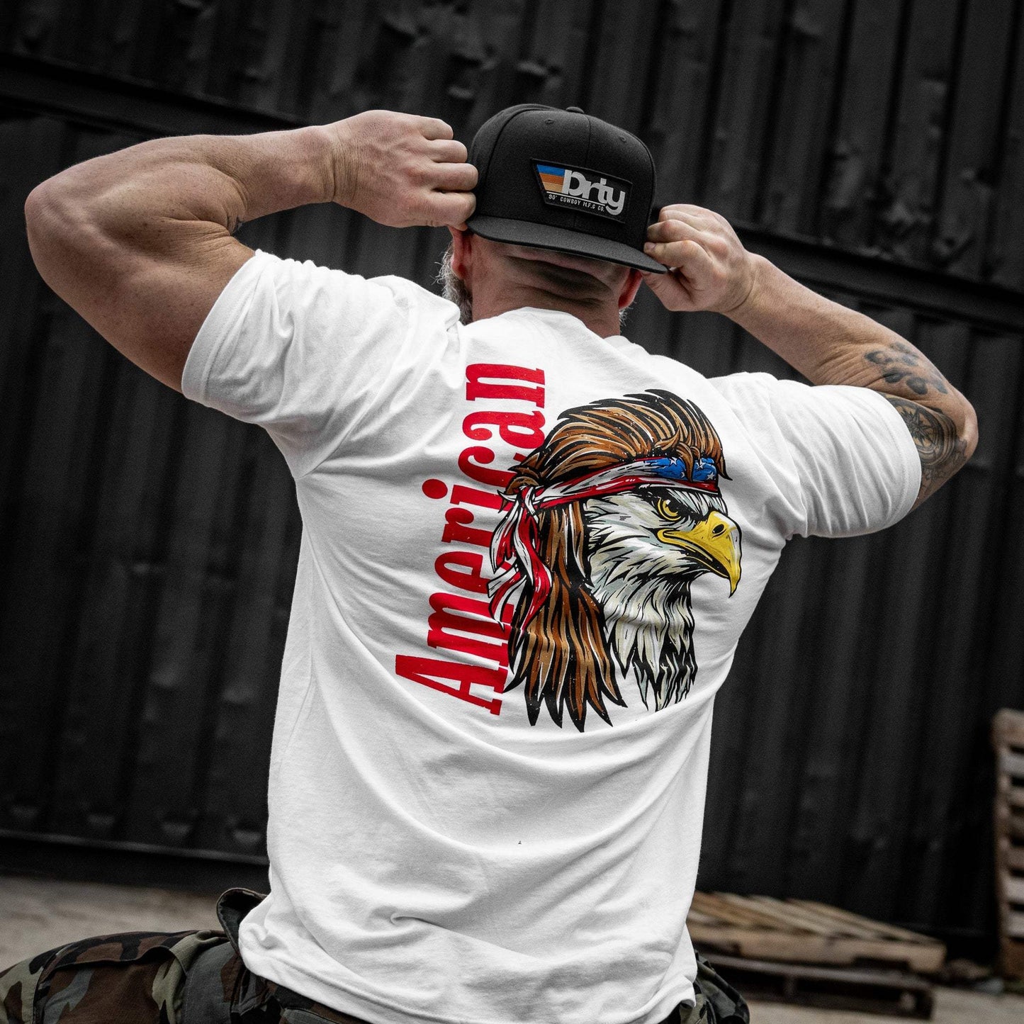 Original DRTY Patch Flatbill Hat - DIRTY COWBOY USA - Flyclothing LLC