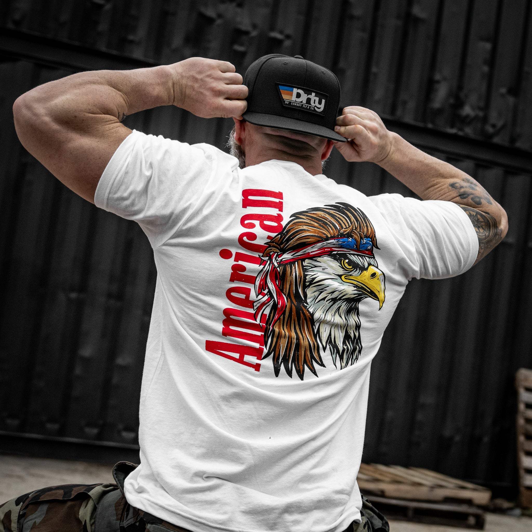 Original DRTY Patch Flatbill Hat - DIRTY COWBOY USA - Flyclothing LLC