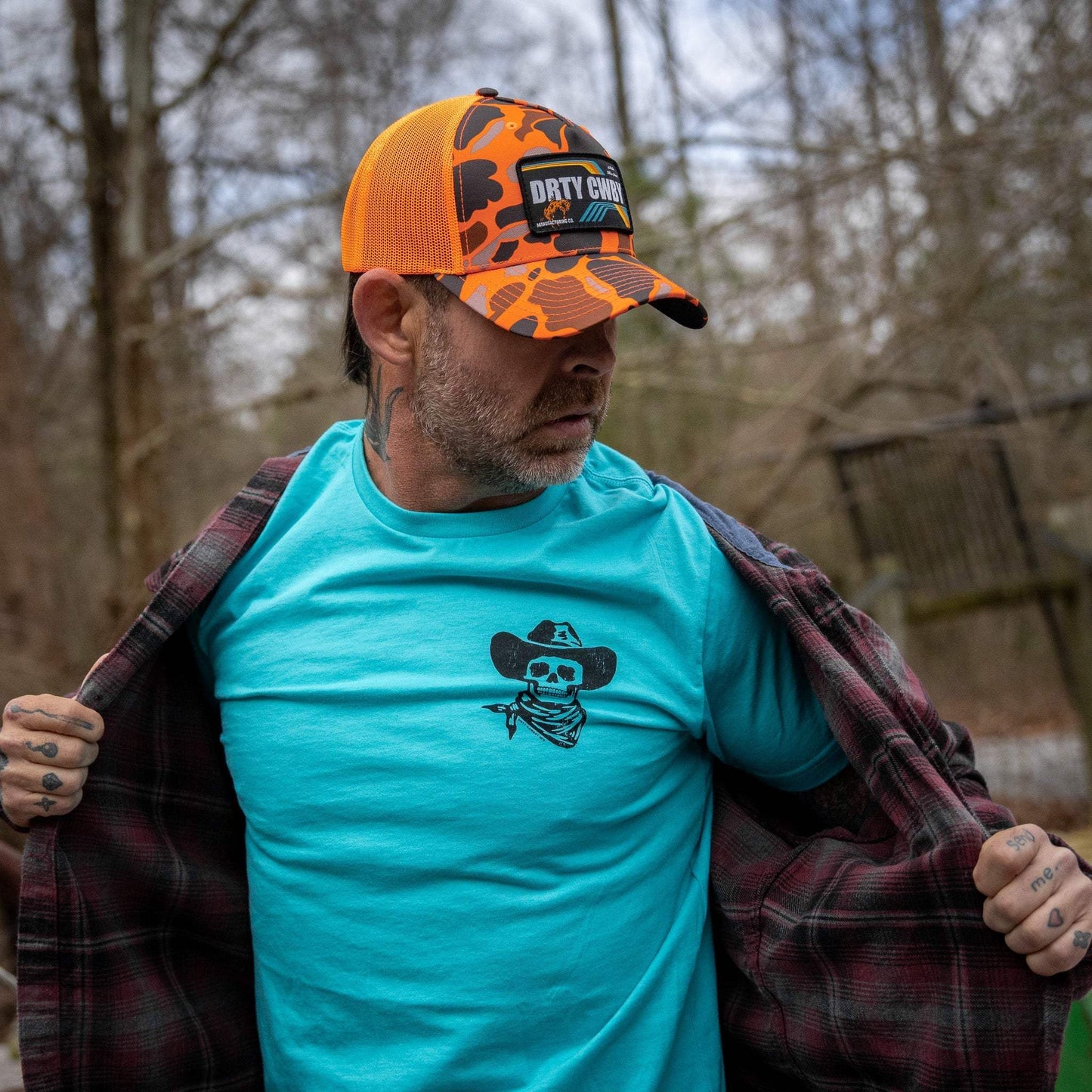 DRTYCWBY Vintage Bronco Patch Snapback Hat - DIRTY COWBOY USA - Flyclothing LLC