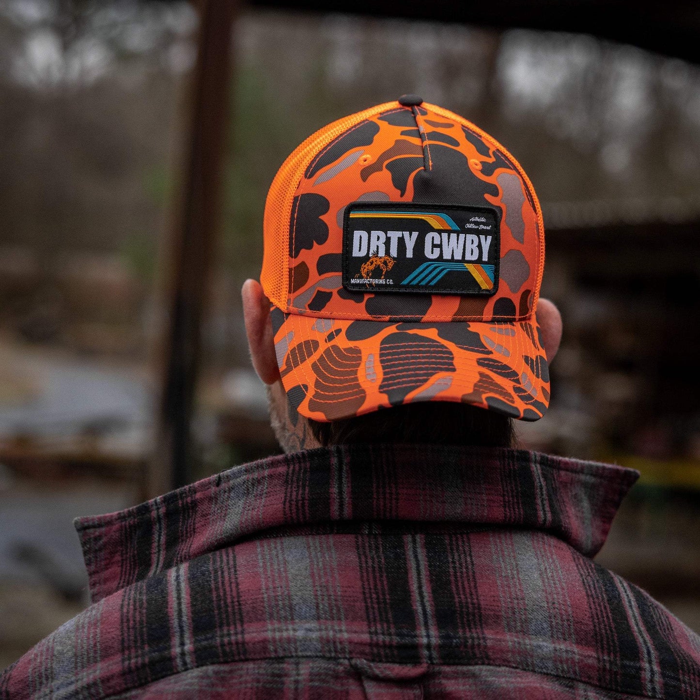 DRTYCWBY Vintage Bronco Patch Snapback Hat - DIRTY COWBOY USA - Flyclothing LLC