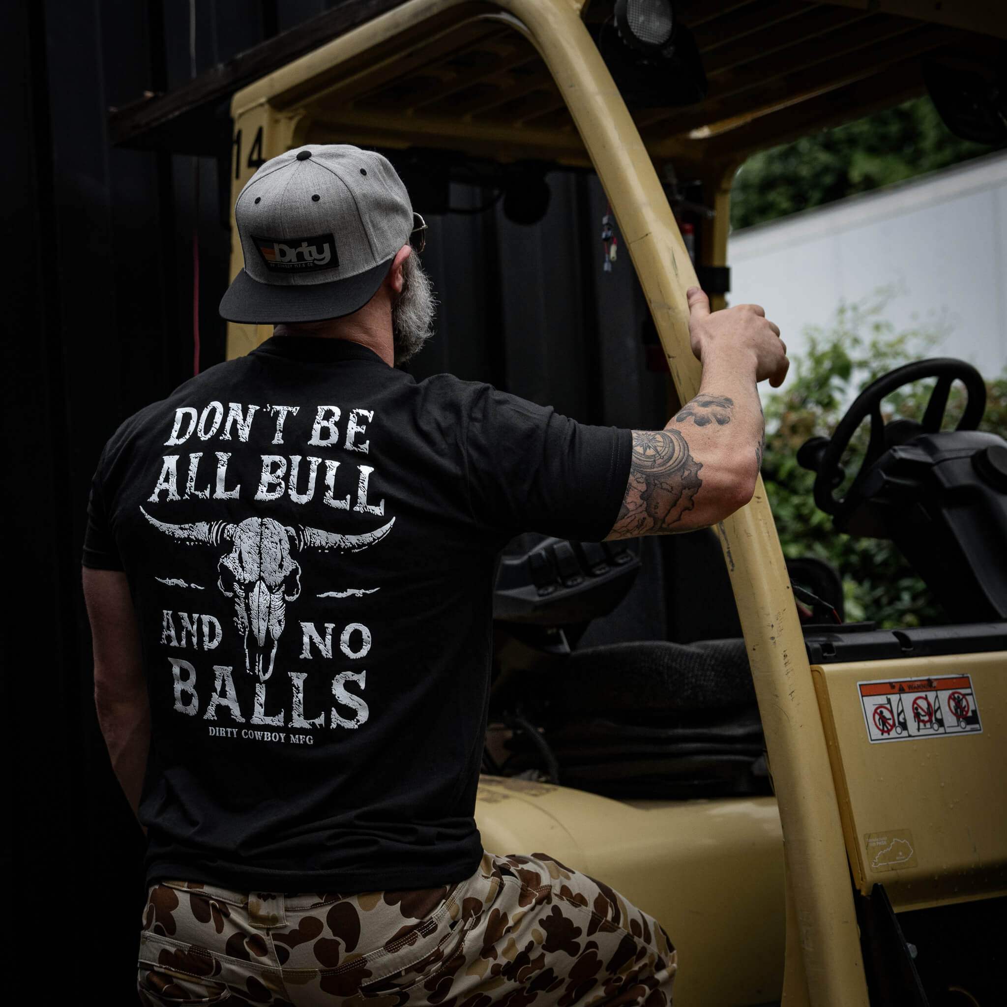 Don't Be All Bull And No Balls Men's T-Shirt - DIRTY COWBOY USA - Flyclothing LLC