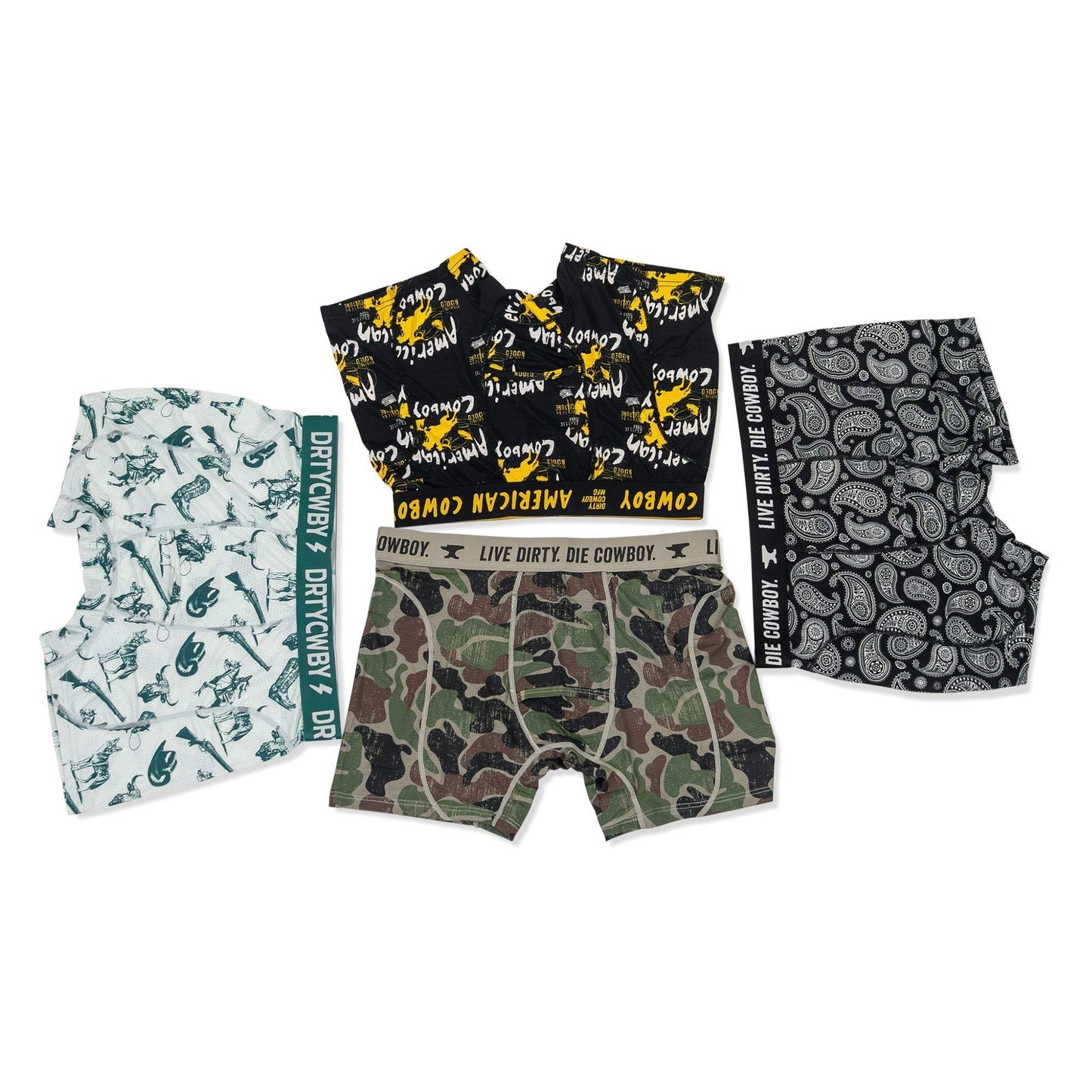 Outlaw Boxer Brief | 2 Pack - DIRTY COWBOY USA - Flyclothing LLC