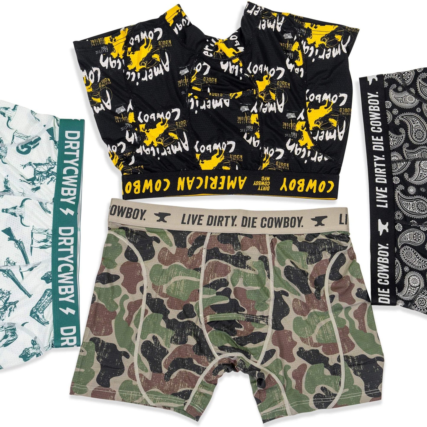 Outlaw Boxer Brief | 2 Pack - DIRTY COWBOY USA - Flyclothing LLC