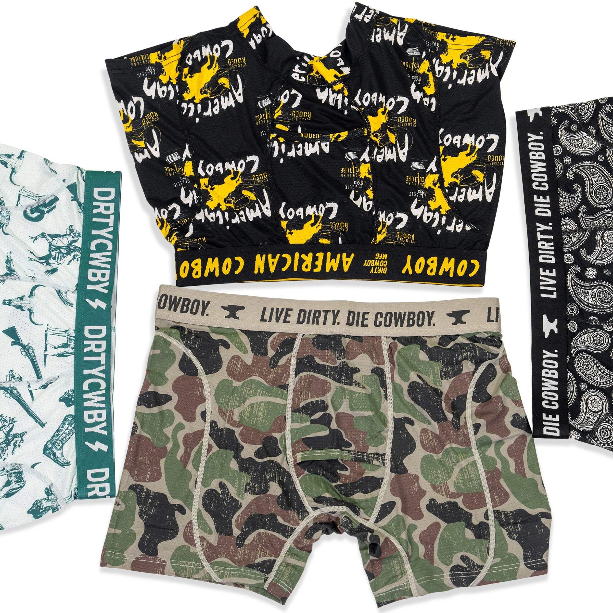 Outlaw Boxer Brief | 2 Pack - DIRTY COWBOY USA - Flyclothing LLC