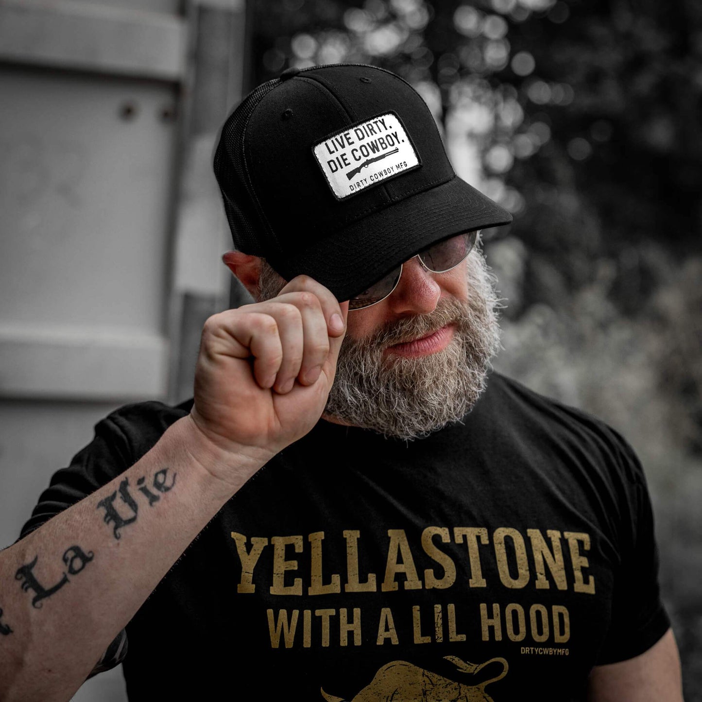 Yellastone Men's T-Shirt - DIRTY COWBOY USA - Flyclothing LLC