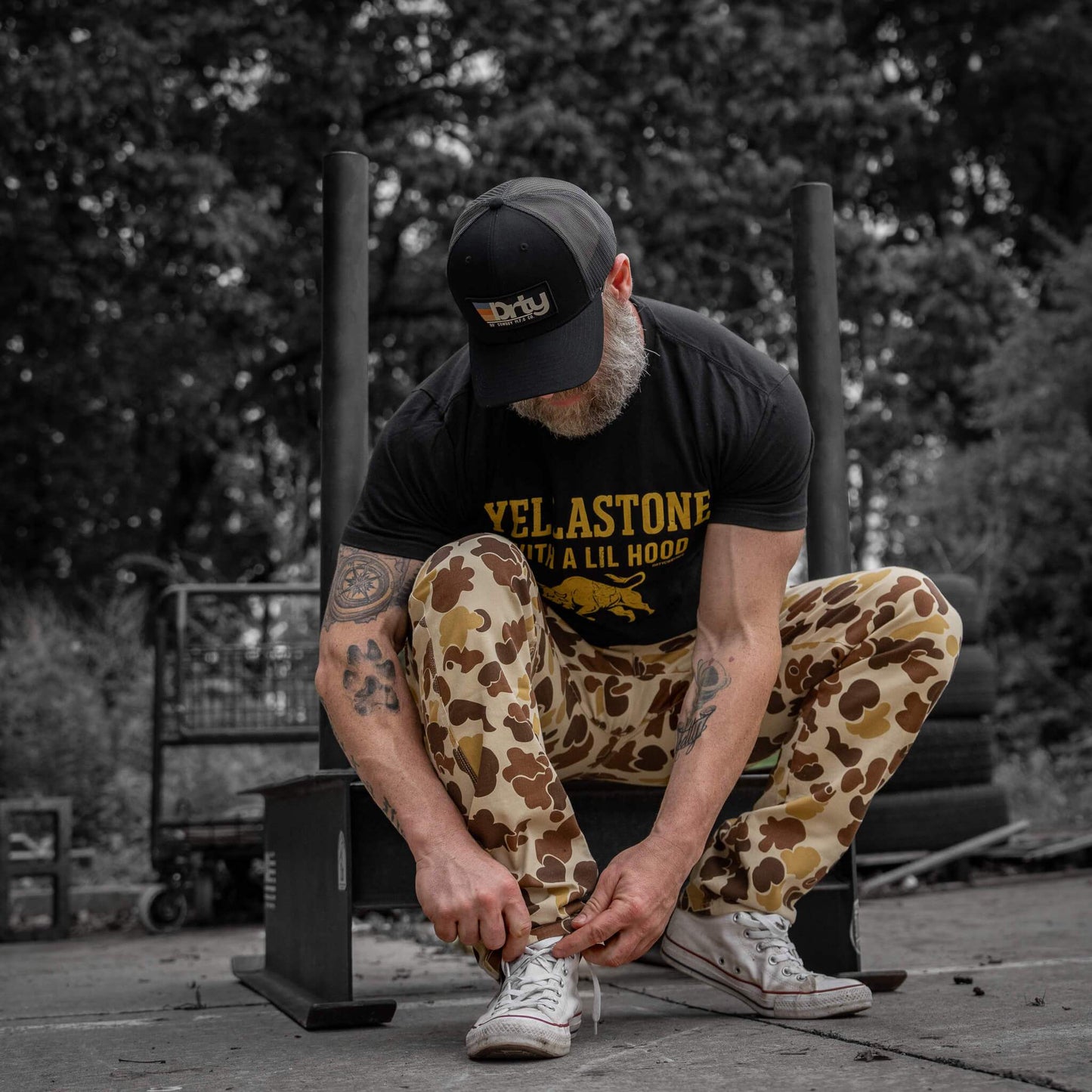 Yellastone Men's T-Shirt - DIRTY COWBOY USA - Flyclothing LLC