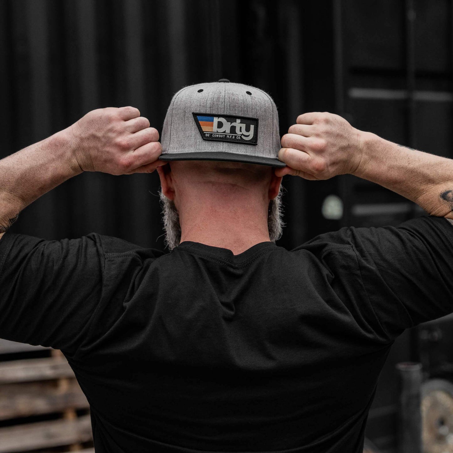 Original DRTY Patch Flatbill Hat - DIRTY COWBOY USA - Flyclothing LLC