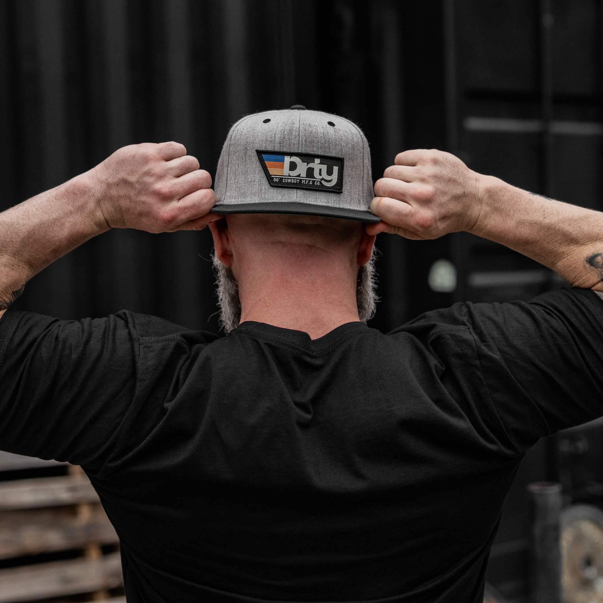 Original DRTY Patch Flatbill Hat - DIRTY COWBOY USA - Flyclothing LLC
