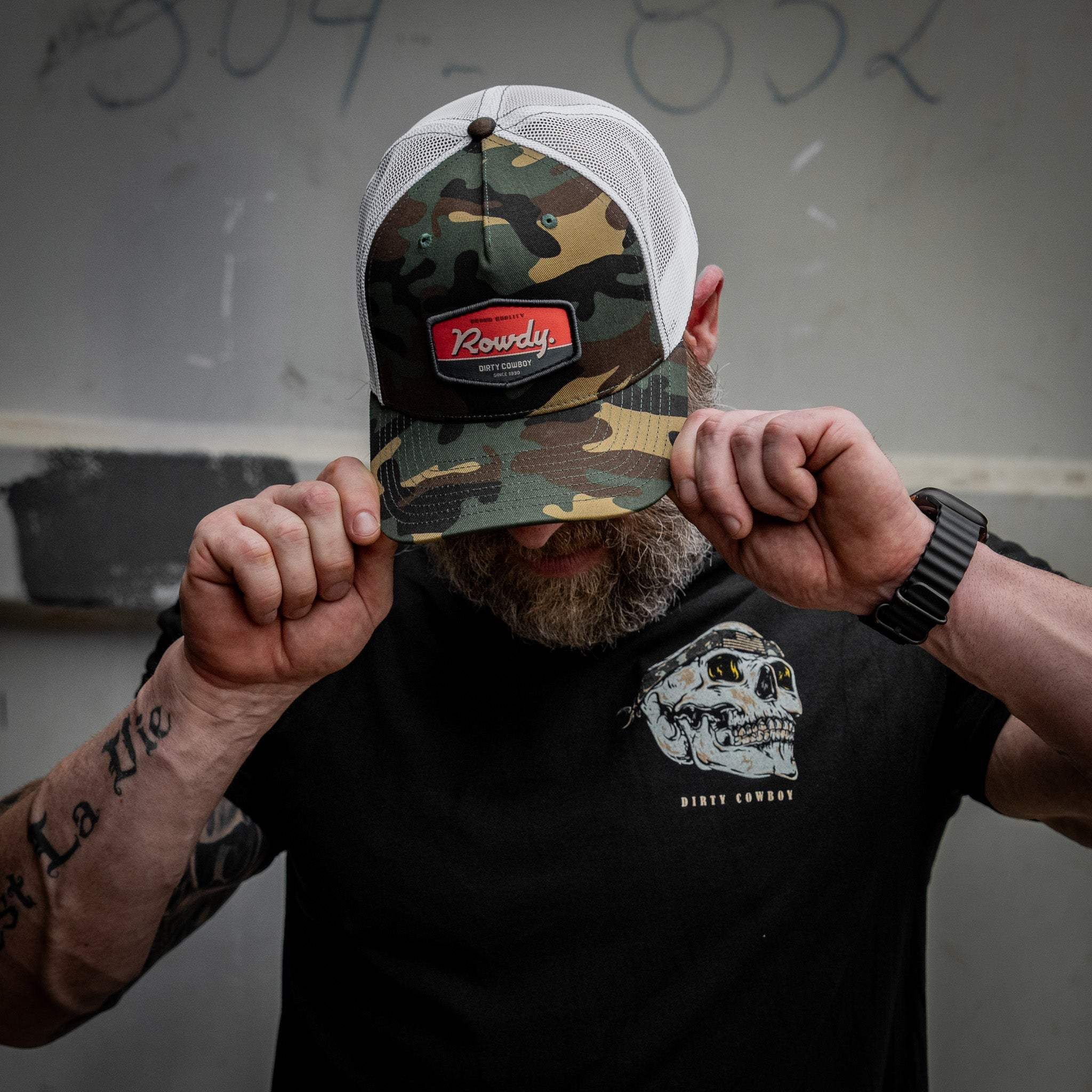Rowdy. USA Dirty Cowboy Patch SnapBack - DIRTY COWBOY USA - Flyclothing LLC