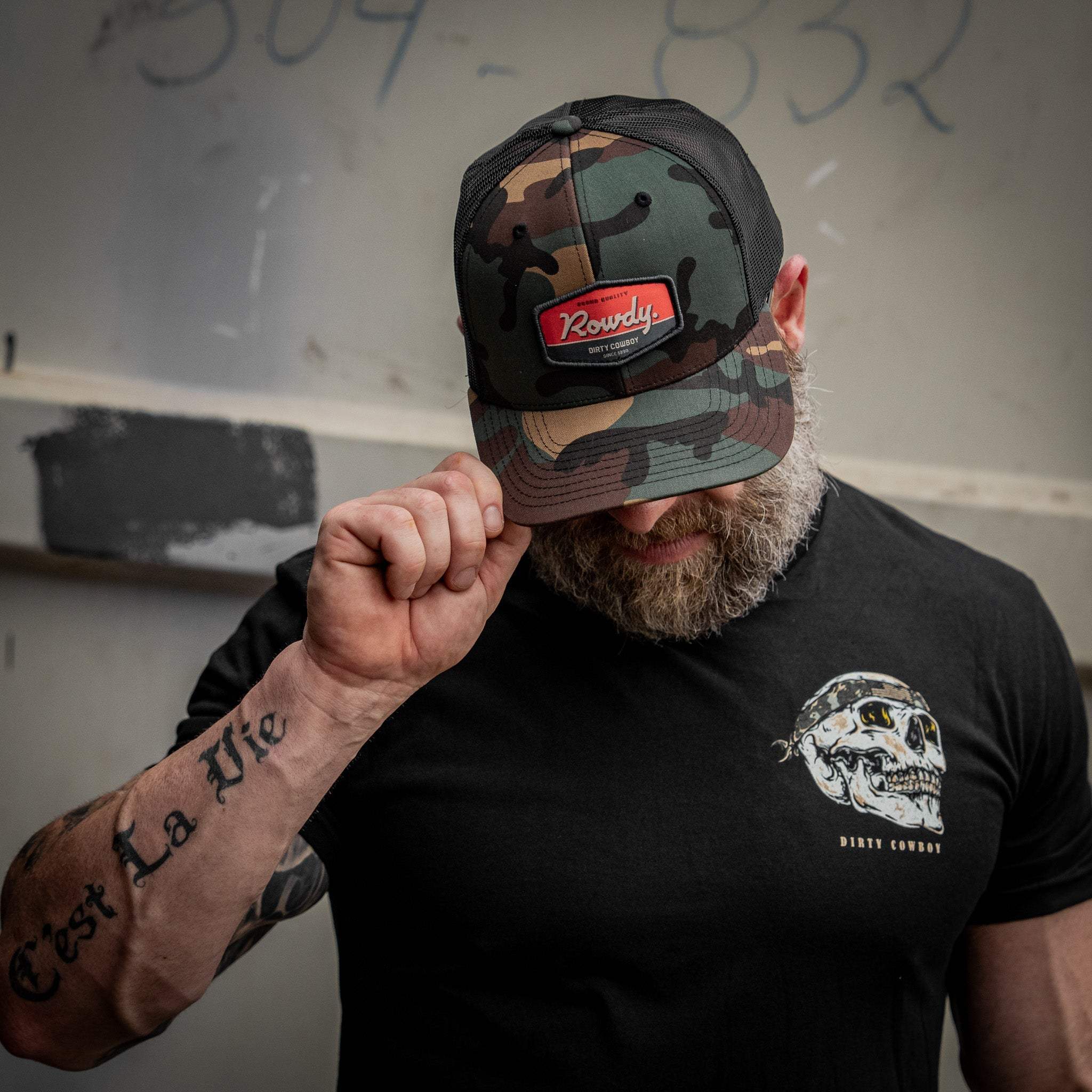 Rowdy. USA Dirty Cowboy Patch SnapBack - DIRTY COWBOY USA - Flyclothing LLC