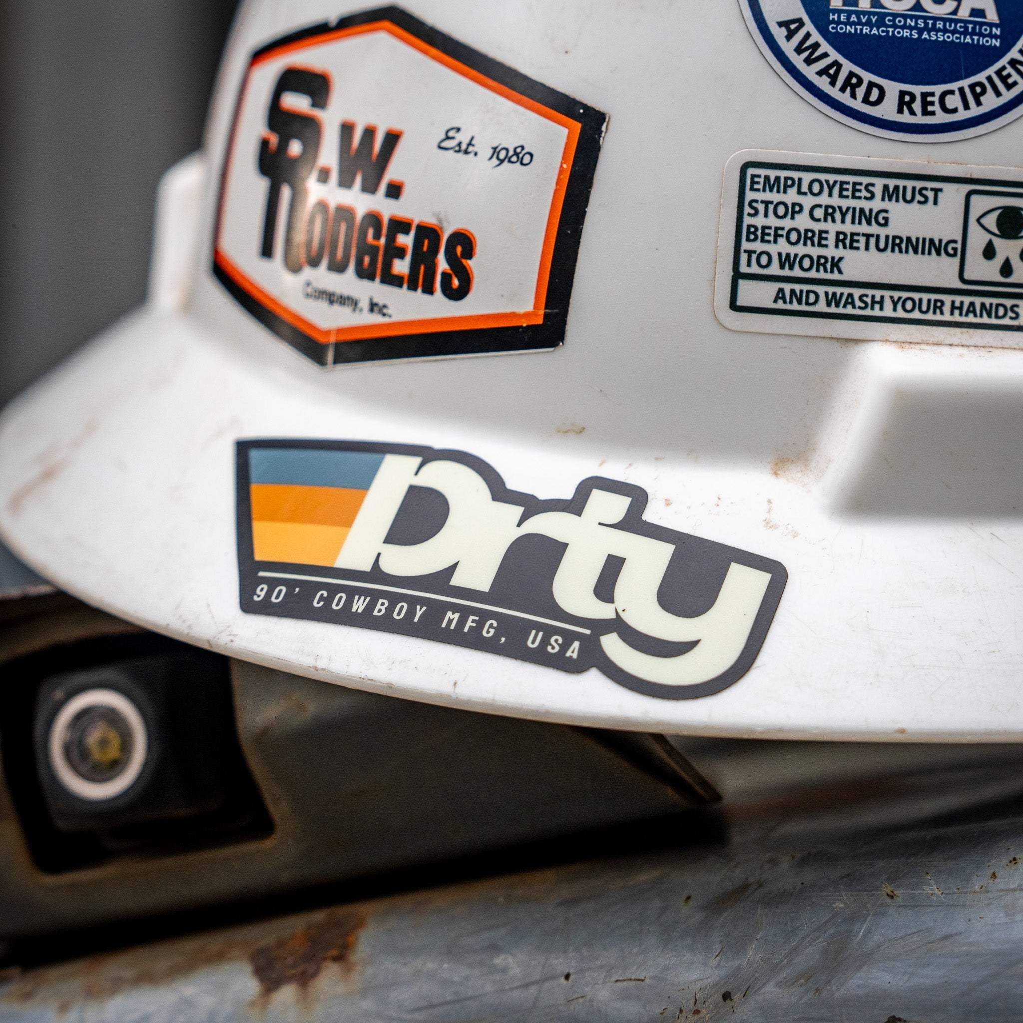 Original DRTY Branded Decal Sticker - DIRTY COWBOY USA - Flyclothing LLC