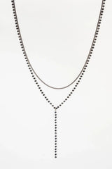 BEADED Y NECKLACE - Flying Tomato - Flyclothing LLC