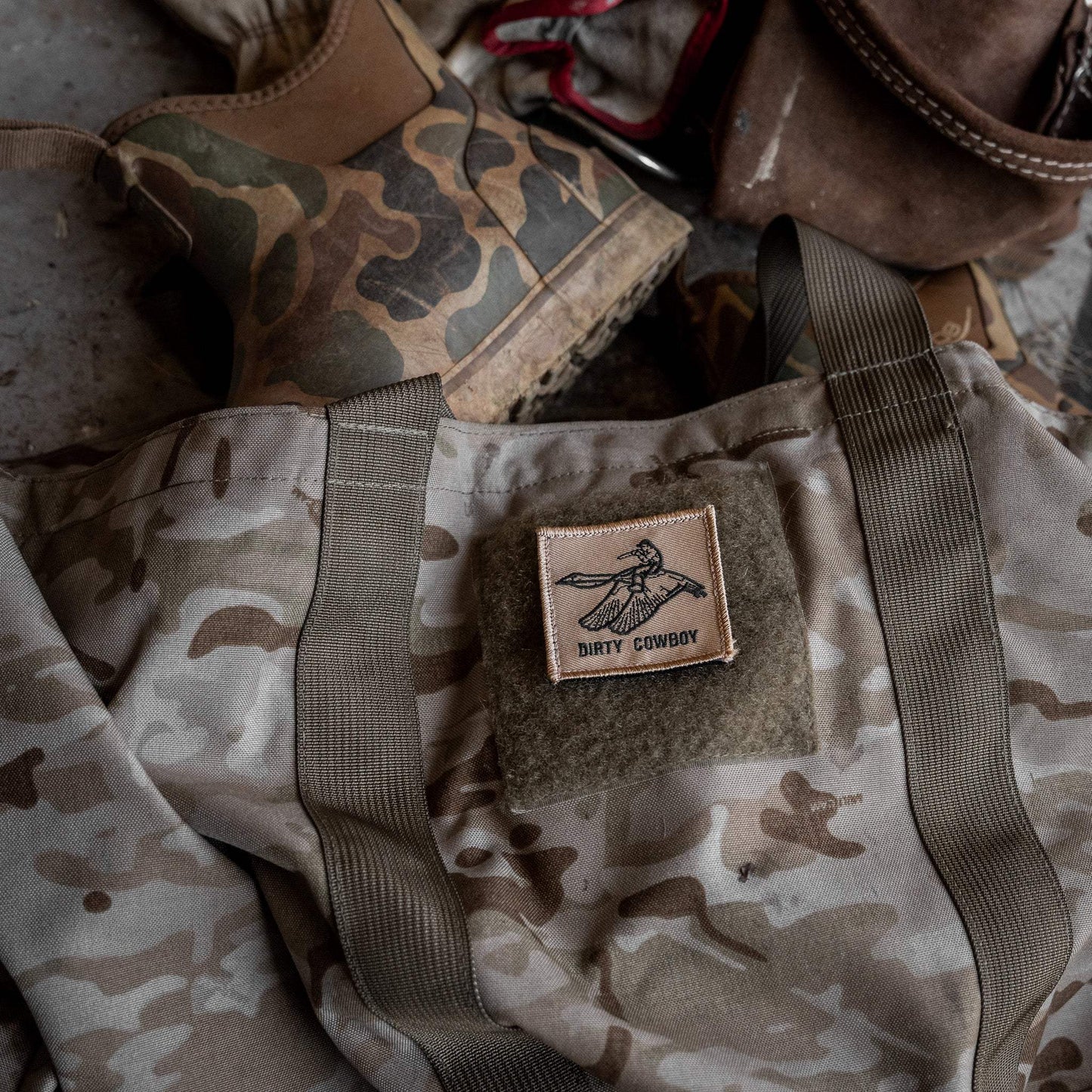 Dirty Cowboy Original Velcro Patch - DIRTY COWBOY USA - Flyclothing LLC