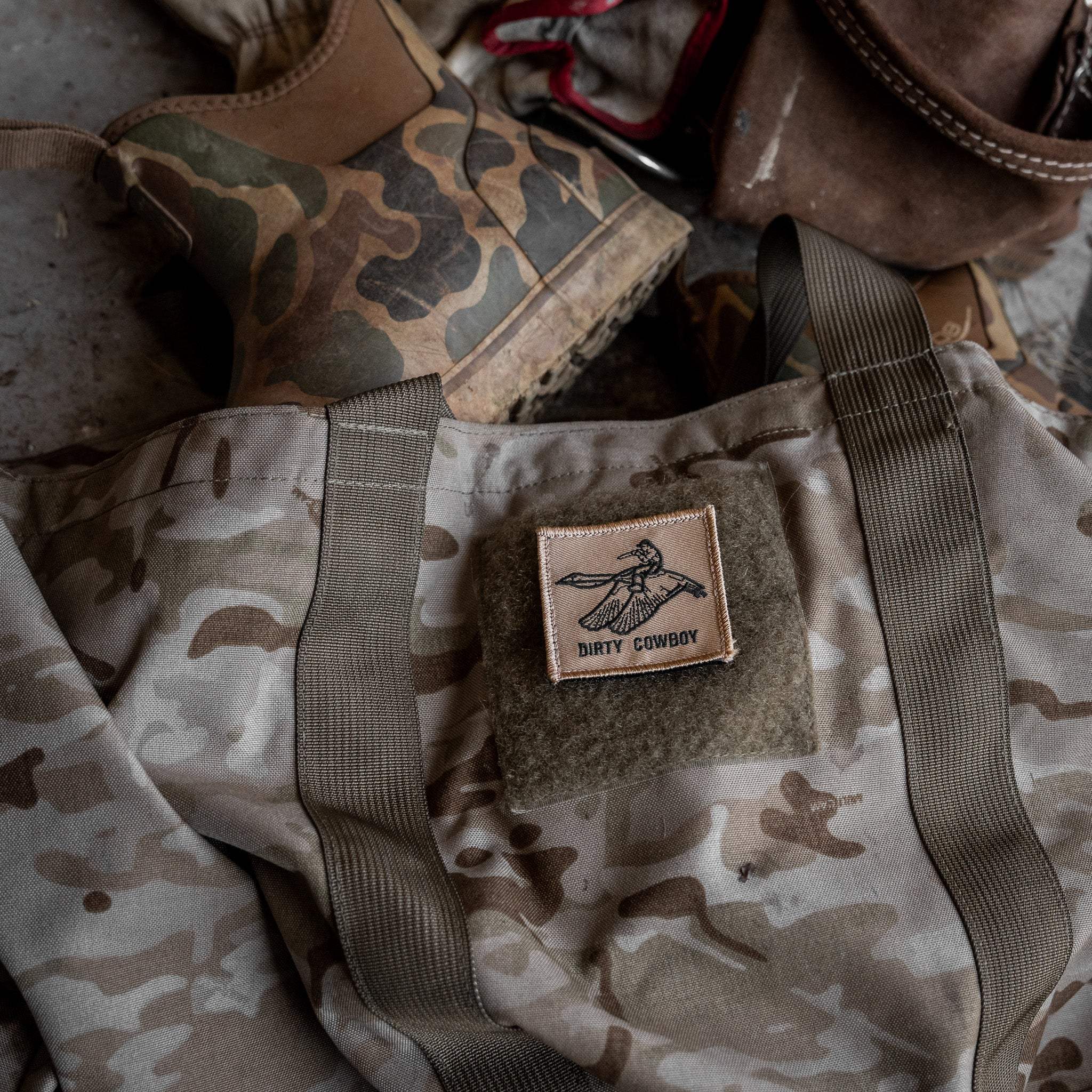 Dirty Cowboy Original Velcro Patch - DIRTY COWBOY USA - Flyclothing LLC