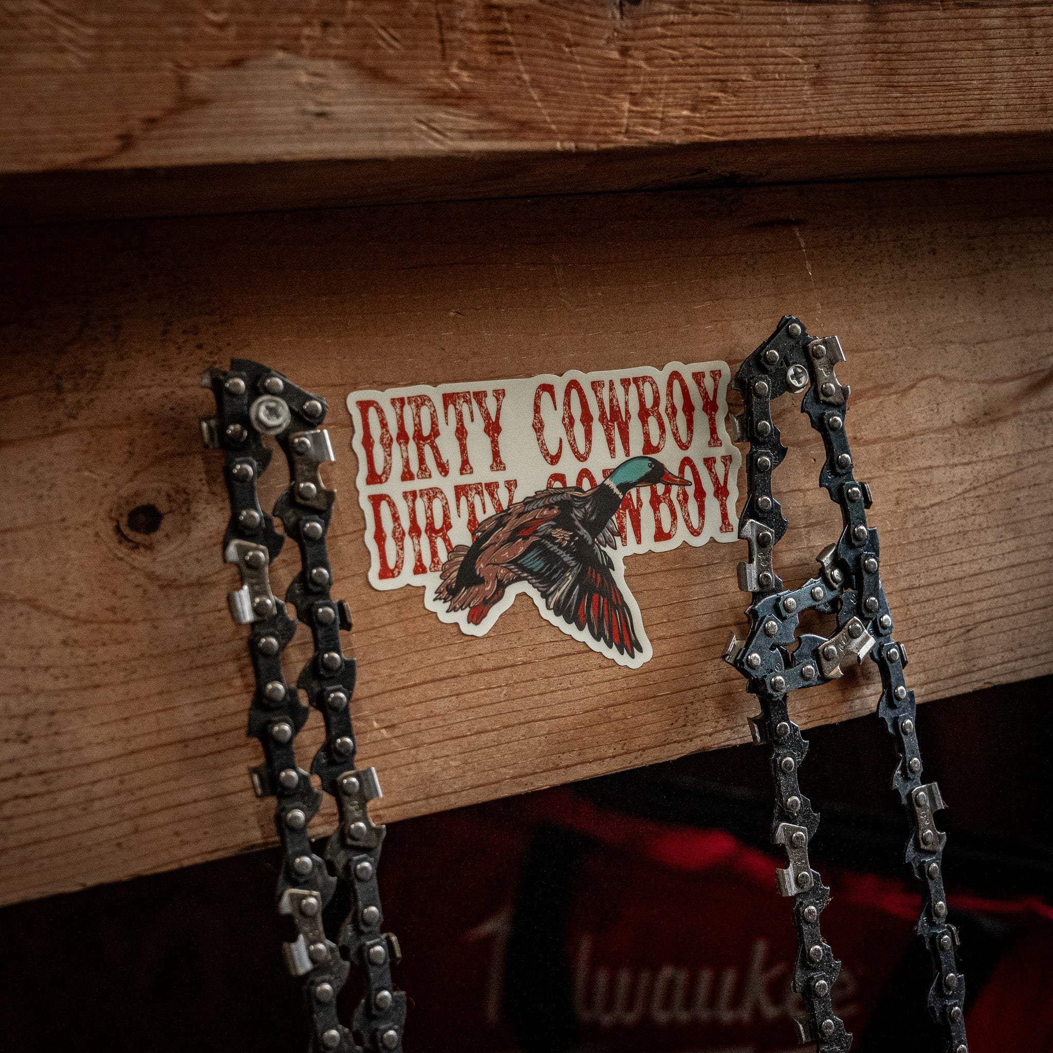 Flying Duck Dirty Cowboy Decal - DIRTY COWBOY USA - Flyclothing LLC
