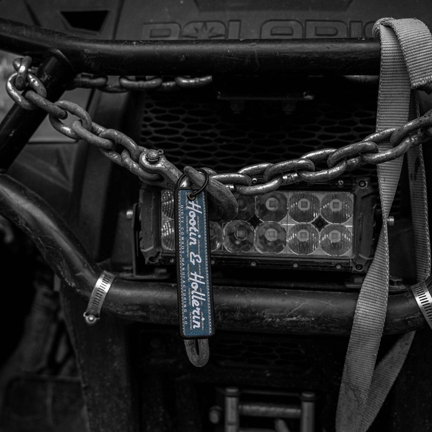 Hootin & Hollerin Flight Tag Keychain - DIRTY COWBOY USA - Flyclothing LLC