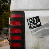 Back Blue Collar Decal - DIRTY COWBOY USA - Flyclothing LLC
