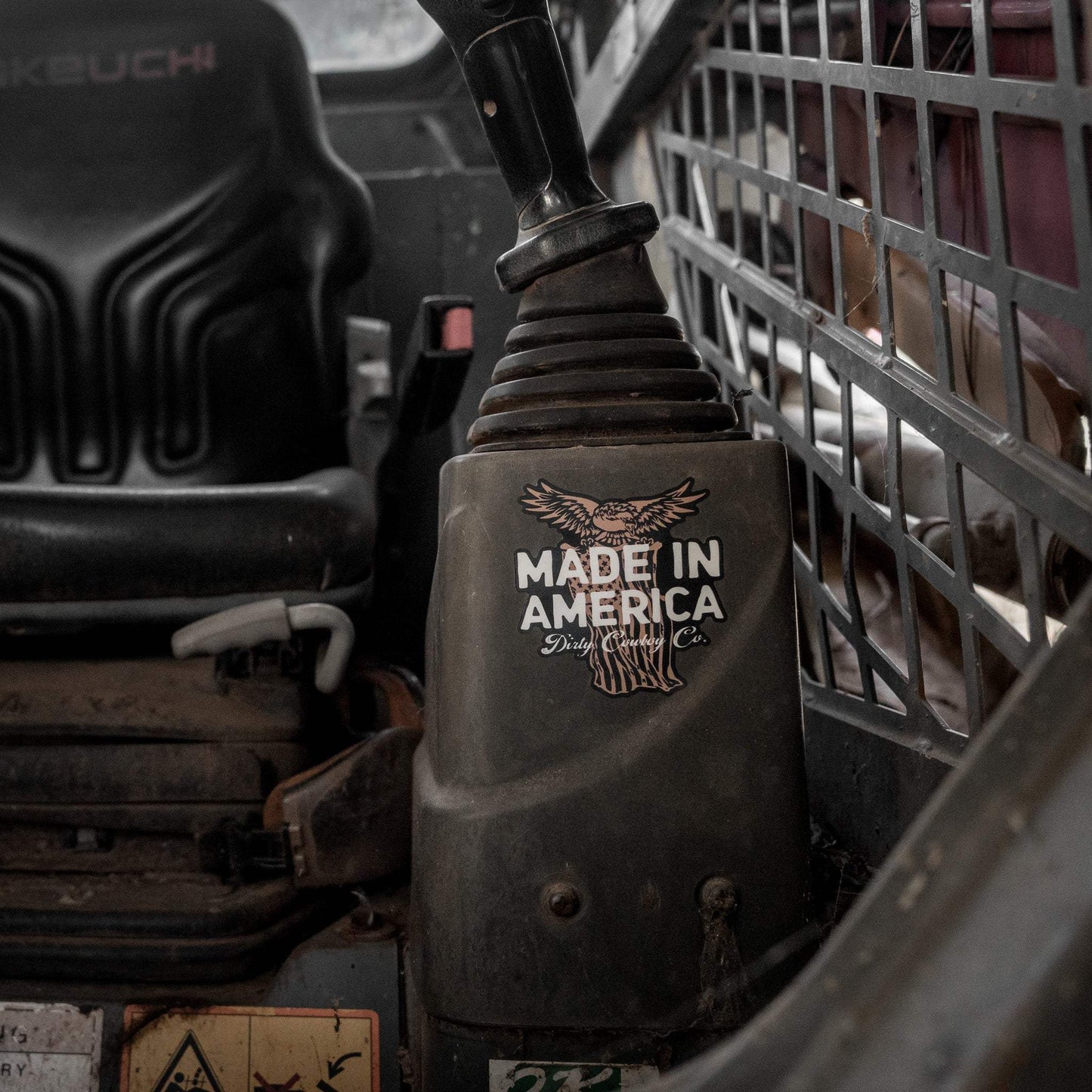 Made In America Eagle Decal - DIRTY COWBOY USA - Flyclothing LLC
