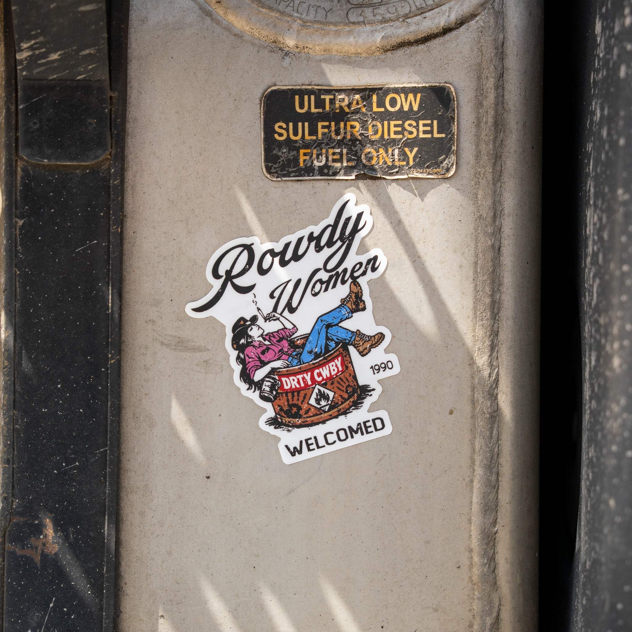 Rowdy Women Welcomed Decal - DIRTY COWBOY USA - Flyclothing LLC
