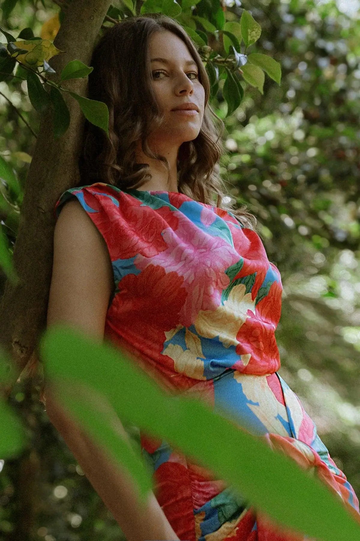 BLOOM SEASON WOVEN MINI DRESS - Flying Tomato - Flyclothing LLC