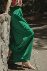 AT THE WISHING WELL WOVEN PANTS - Flying Tomato - Flyclothing LLC