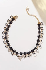 DAISY CHAIN PEARLS CHOKER - Flying Tomato - Flyclothing LLC