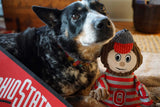 NCAA Ohio State University, Brutus the Buckeye Knottie® Plush Dog Toy - HuggleHounds - Flyclothing LLC