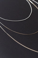 3 CHAIN LAYERD CHARM NECKLACE - Flying Tomato - Flyclothing LLC