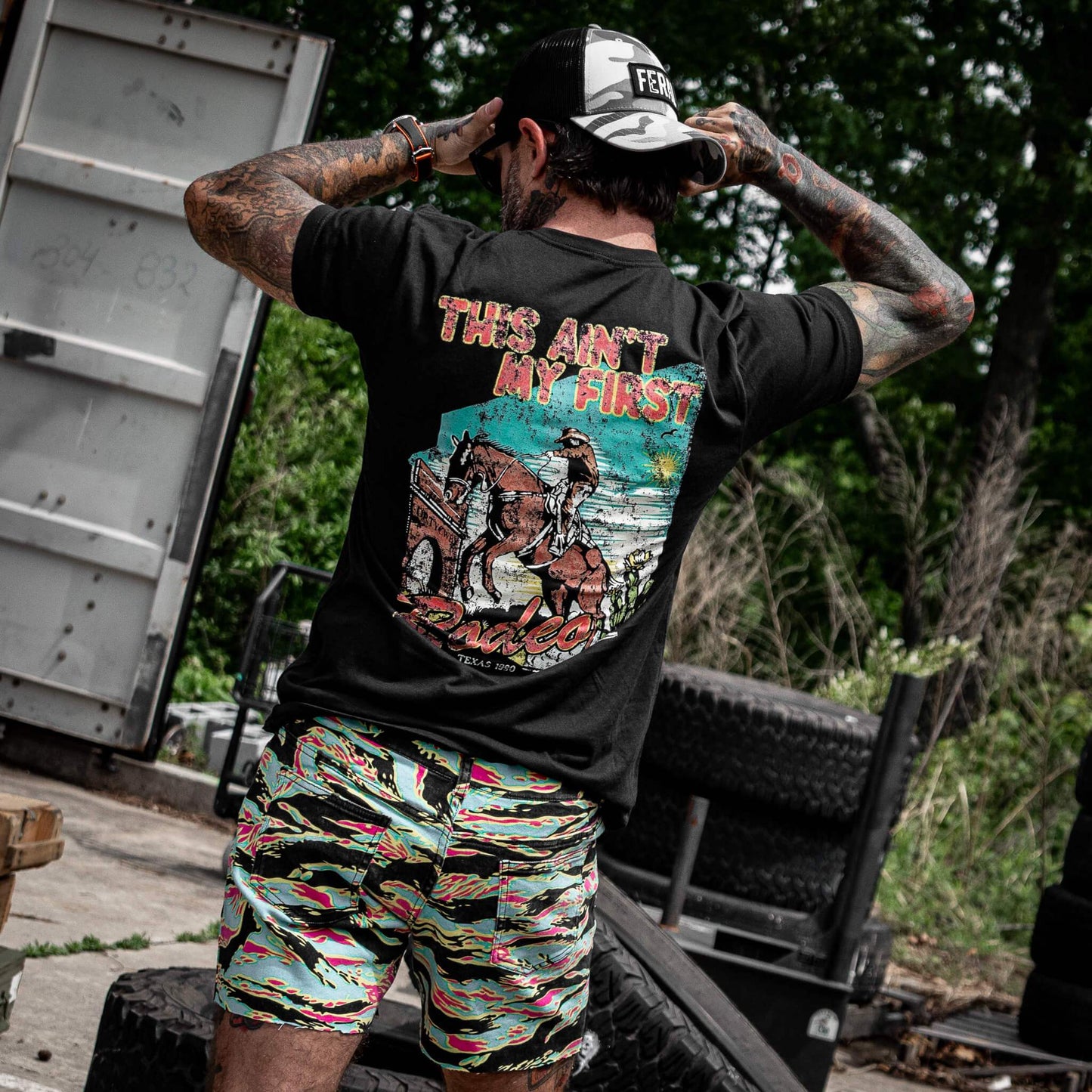 This Ain't My First Rodeo Men's T-Shirt - DIRTY COWBOY USA - Flyclothing LLC