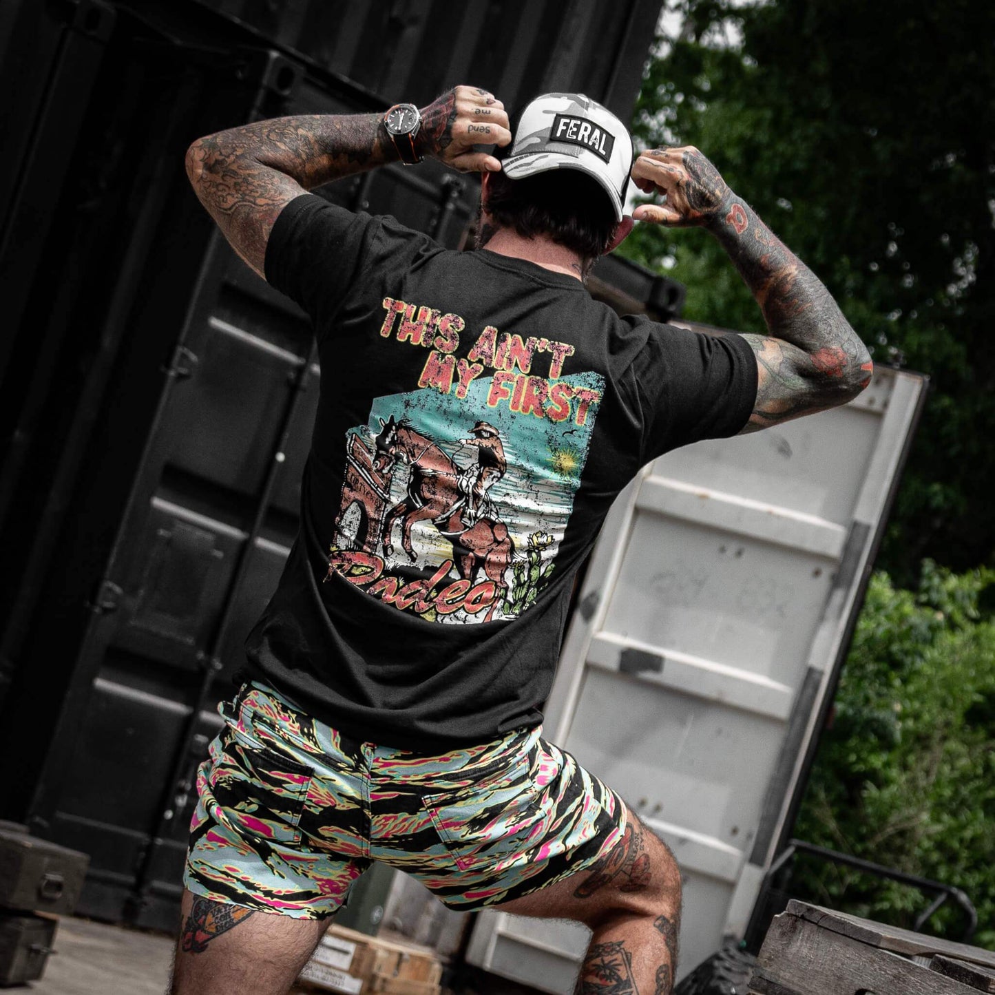 This Ain't My First Rodeo Men's T-Shirt - DIRTY COWBOY USA - Flyclothing LLC
