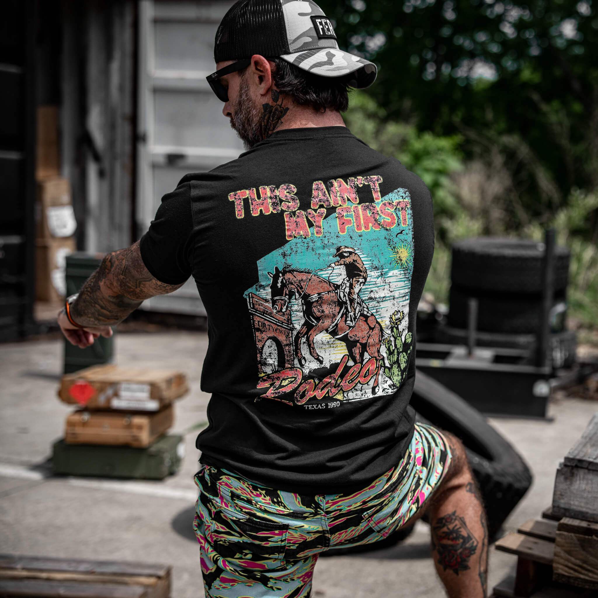 This Ain't My First Rodeo Men's T-Shirt - DIRTY COWBOY USA - Flyclothing LLC