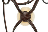 Huntley Equestrian Sedgwick Leather Padded Monocrown Figure 8 Bridle - Huntley Equestrian - Flyclothing LLC